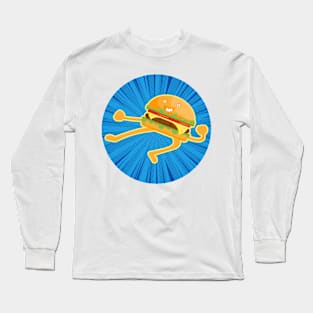 Burger ninja. Long Sleeve T-Shirt